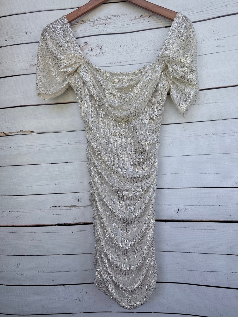 Princess Polly Sequin Mini Dress - Size US 2